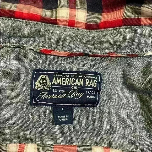 Men’s American rag plaid shirt - Picture 2 of 8